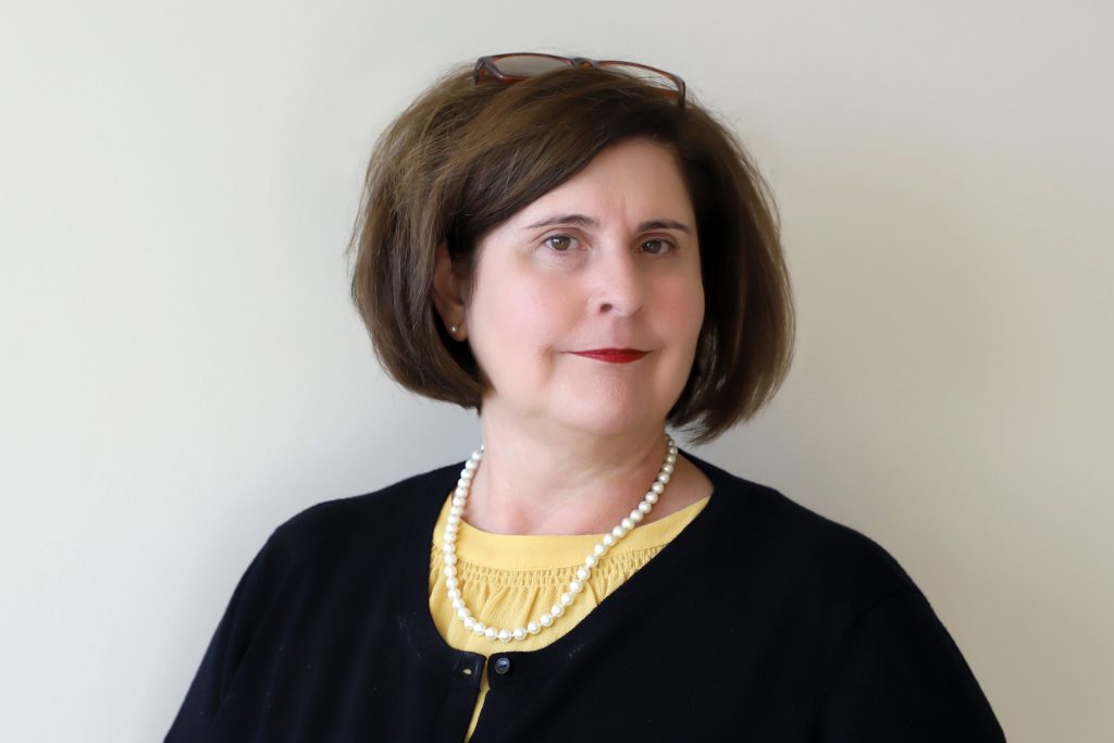 A portrait of Jennifer Rexroad.