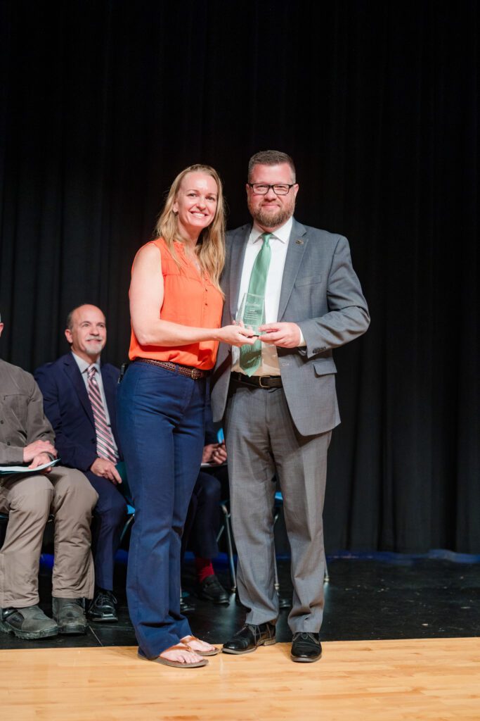 Photo of Lauren Arbaugh and Clayton Burch.