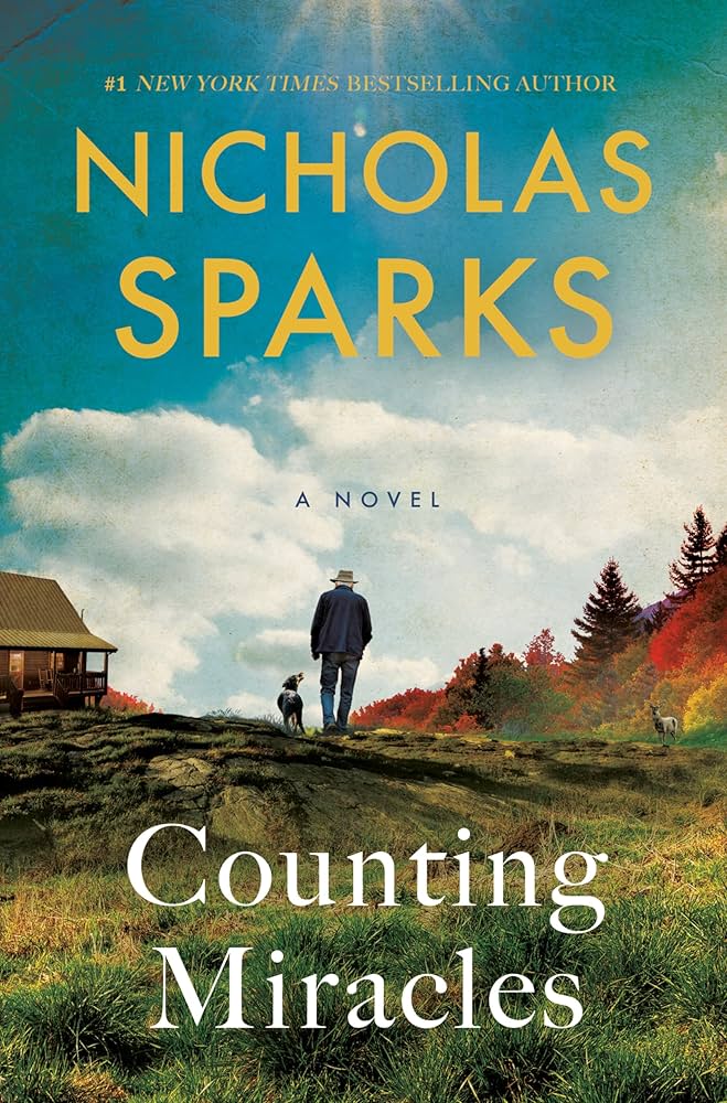 Book cover for Nicholas Sparks', "Counting Miracles."